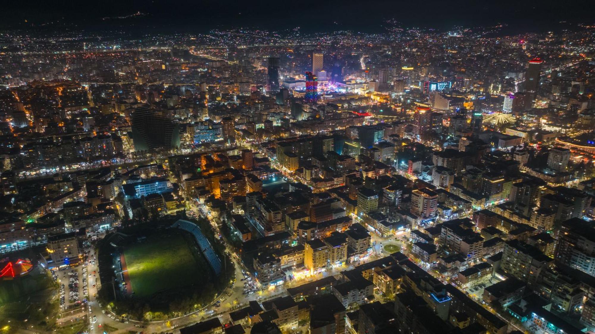 Hotel Aria Тирана Екстериор снимка