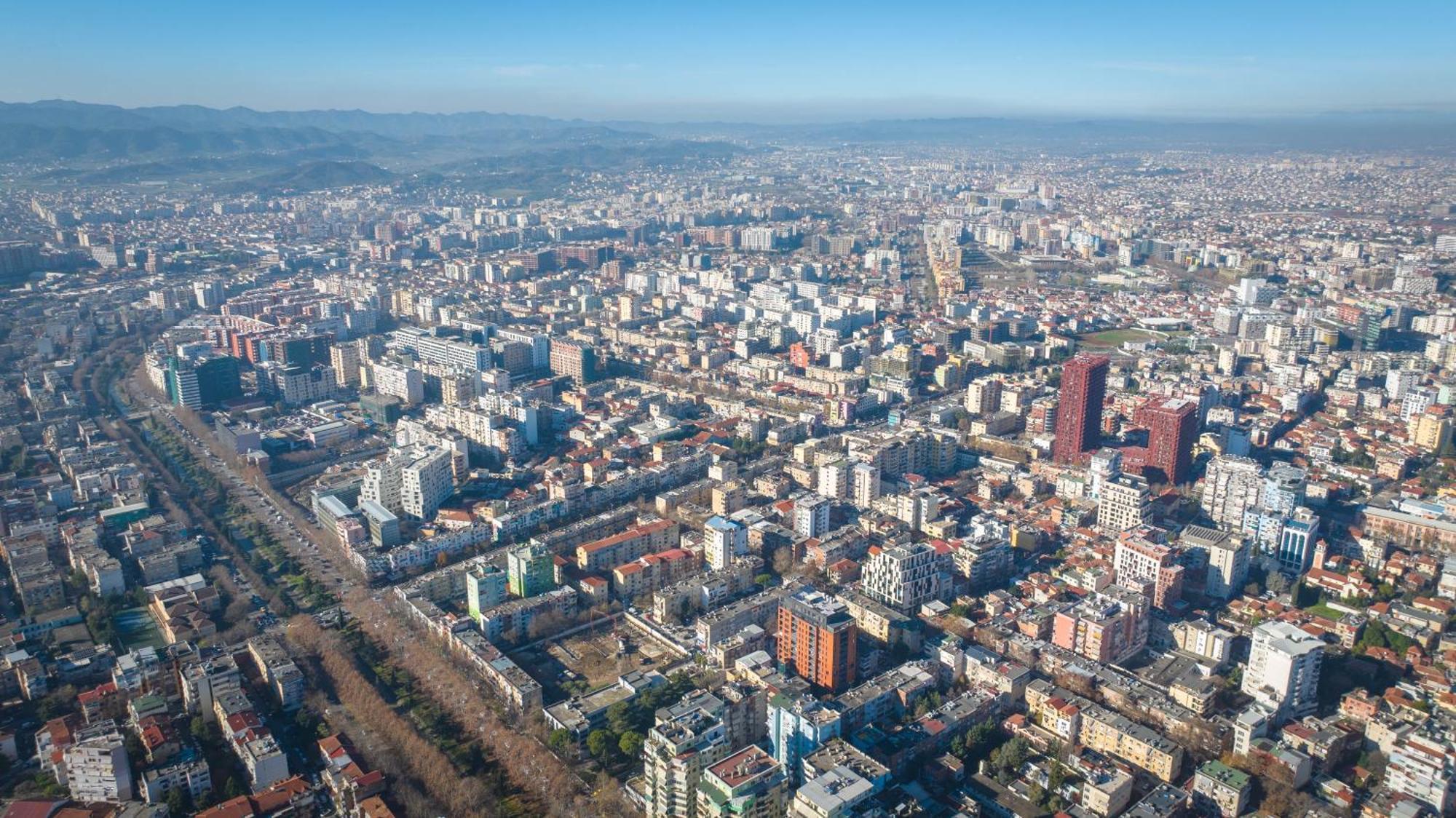 Hotel Aria Тирана Екстериор снимка